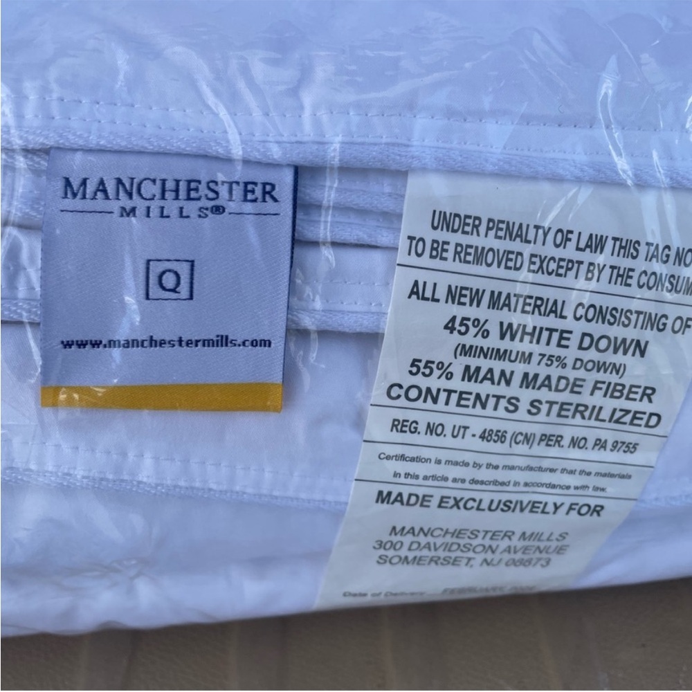 Temperloft Brookville Queen Down Comforter by Manchester Mills - Picture 4 of 6